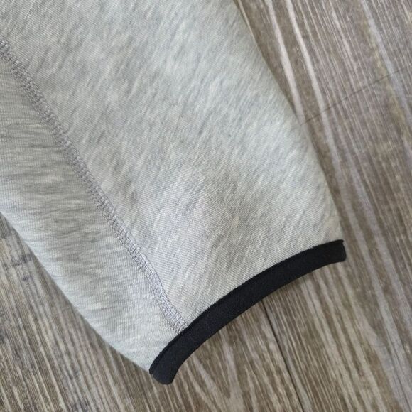 Nike Tech Fleece Windrunner Hooded Jacket Men's XL Heather Grey Black Pockets LE - Picture 9 of 16